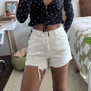 distressed pacsun shorts
